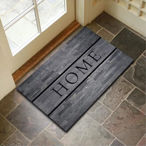 Navak Carpet Europe Style Simulation Pebble Board Welcome Carpet Living Room Sofa Bedroom Study Kitchen Entrance Door Mat Non-slip Decor Rug
