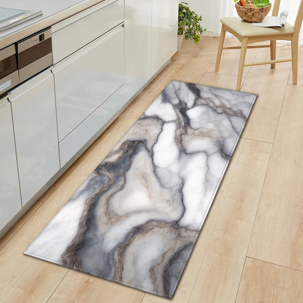 Navak Carpet Entrance Doormat Kitchen Mat House Bathroom Hallway Non-Slip Foot Rug Home Living Room Balcony Bedroom Floor Decoration Carpet