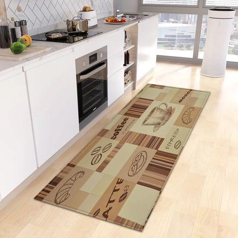 Navak Carpet Kitchen Floor Mat Hallway Entrance Doormat Home Living Room Children Bedroom Decoration Long Carpet Bath Door Anti-Slip Foot Rug