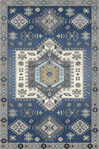 Navak Carpet Retro Nordic Boho Pattern Carpet Living Room Decor Sofa Rug Bedroom Bedside Soft Rug Kitchen Dining Table Floor Mat Doormat