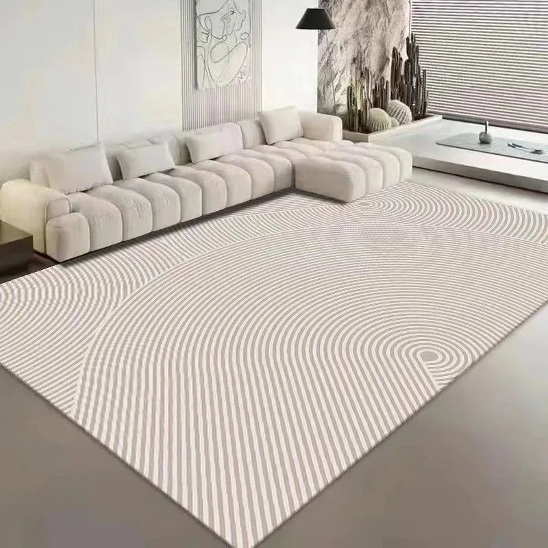 Navak Carpet Abstract Line Printed Living Room Carpet Non-slip Home Hotel Lobby Floor Mat Kitchen Bedroom Decor Rug Washable Entrance Doormat