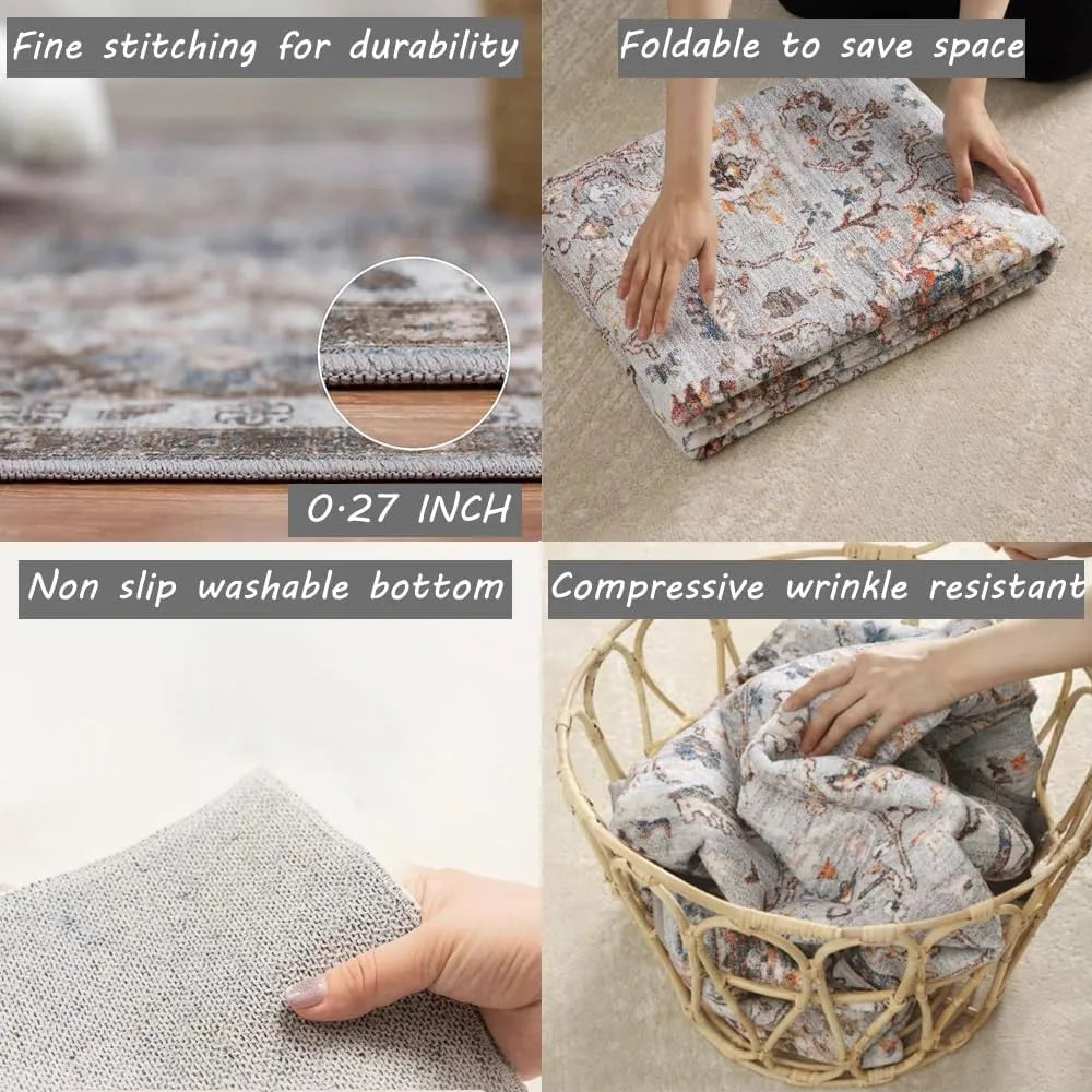 Navak Carpet Exclusive Picks Upgraded Material Creative Cute Animal Bedside Rug Living Room Bedroom Kitchen Bathroom Non-slip Carpet Rug Mat