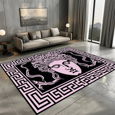 Navak Carpet Modern Luxury Carpet for Living Room Fashion Design Big Size Rugs Cloakroom Non-slip Floor Mats Bedroom Bedside Soft Carpets