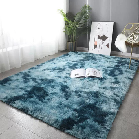 Navak Carpet Furry Carpet Living Room Mat Modern Bedroom Nordic Style Decoration Carpet Large Size Black Gray White Non Slip Children's Rugs