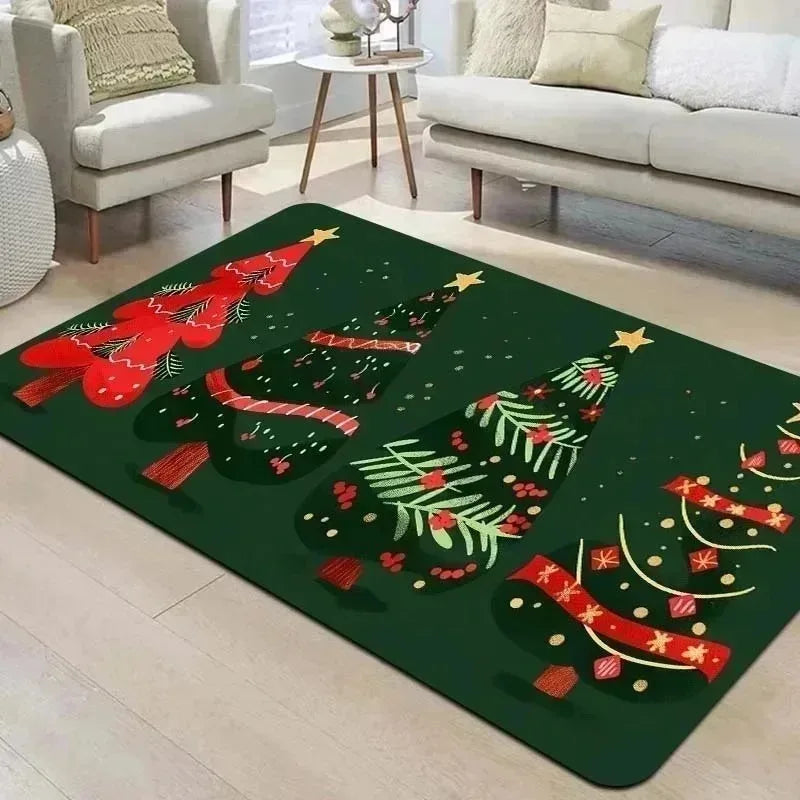Navak Carpet 1PC 3D pattern Landscape Door Mats Kitchen Rugs Non-Slip Pop design Bathroom Rugs Bath Mat Carpet for Home Sink Laundry Decor