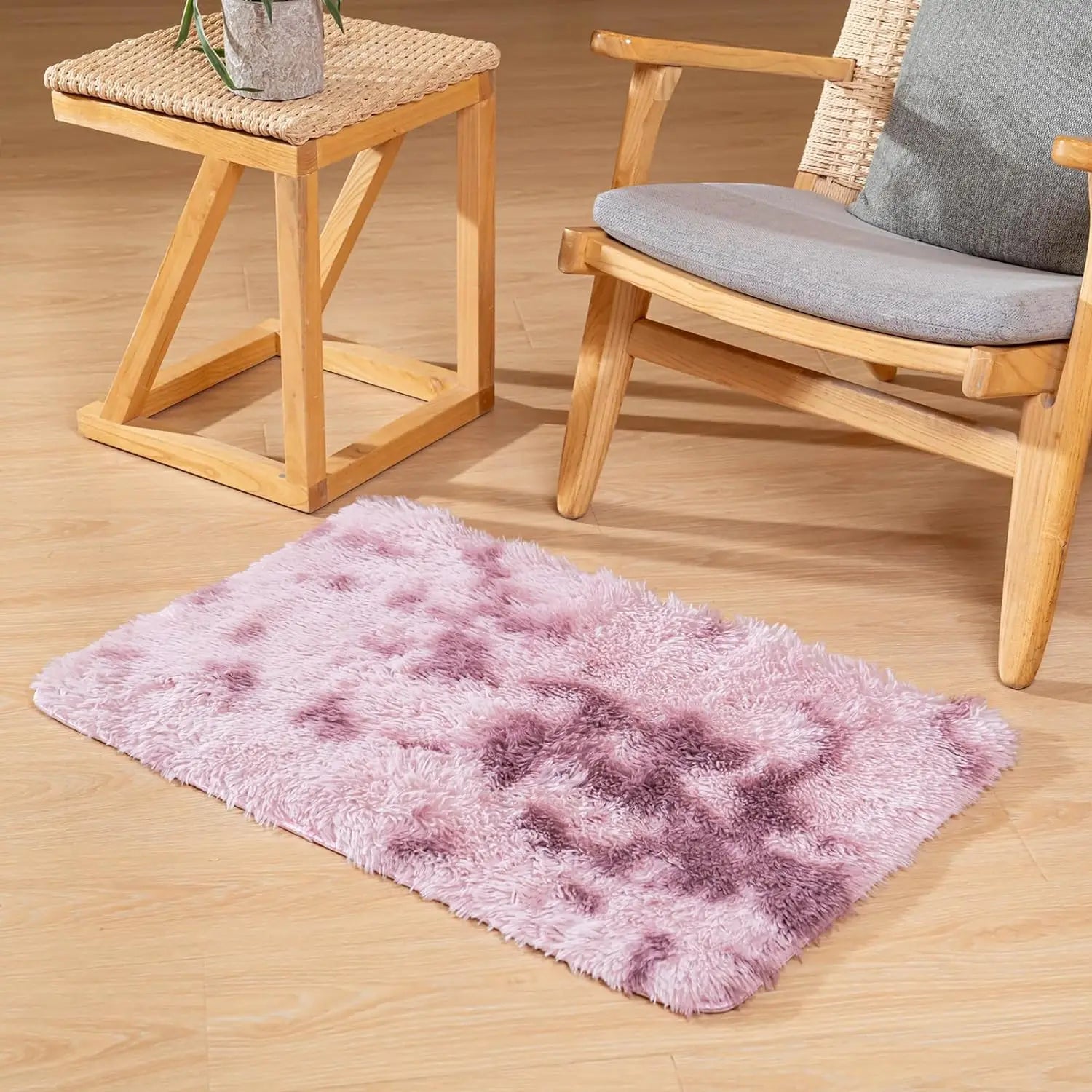 Navak Carpet Exclusive Picks 40X60CM Silk Wool Rug Thickened Bedside Living Room Nursery Soft Home Decor Carpet Washable Dirt Repellent Mat