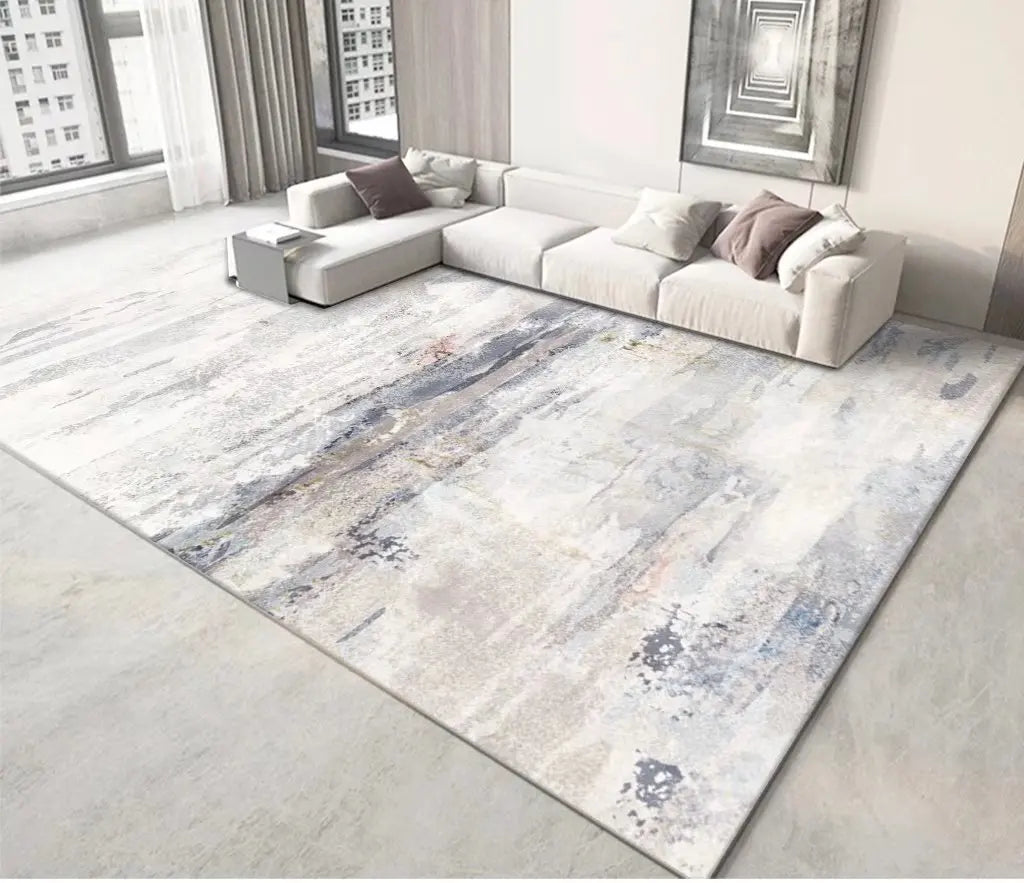 Navak Carpet Nordic Luxury Living Room Carpets Short Plush Flannel Bedroom Floor Rugs Room Decor Large Area Sofa Coffee Table Mat 160x200cm