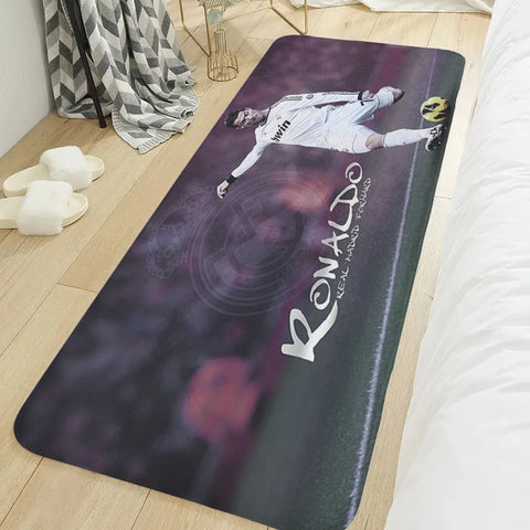 Navak Carpet Carpet for Bedroom Cristiano Ronaldo CR7 Kitchen Porch Foot Mat Non-slip Balcony Bath Rug Home Decor Items Doormat Entrance Door