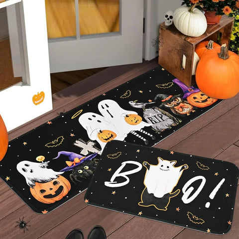 Navak Carpet Halloween Entrance Doormat Outdoor Rug Anti-slip And Wear-resistant Carpet Runner Rugs Non-slip Home Decoration Floor Mats 러그