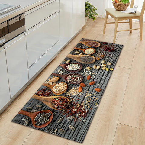 Navak Carpet Kitchen Mat Home Living Room Balcony Bedroom Floor Decor Foot Carpet House Bathroom Entrance Door Hallway Absorbent Non-slip Rug