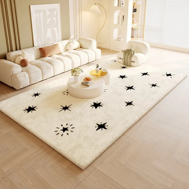 Navak Carpet Living Room Carpet Large Size Bedroom Carpets Bedside Floor Mat Soft Fluffy Minimalist Luxury High-end Home Decoration Rug