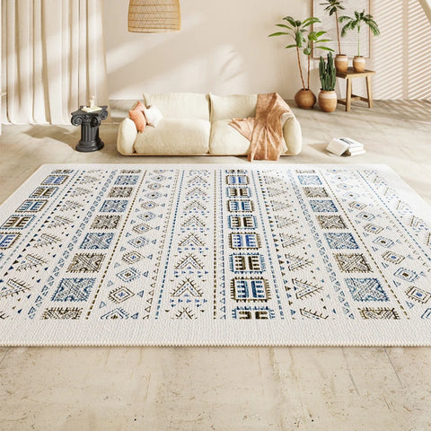 Navak Carpet Persian Living Room Large Area Carpet Bedroom Bedside Sofa Coffee Table Non Slip Carpets 2025 New Retro High End Waterproof Rug