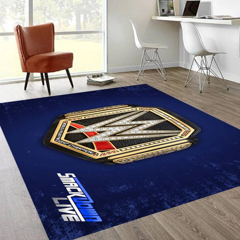 Navak Carpet Wrestling Sports W-Wwe Printed Carpet Non -slip Carpet Bedroom Decor Carpet for Living Room Carpet Home Decor