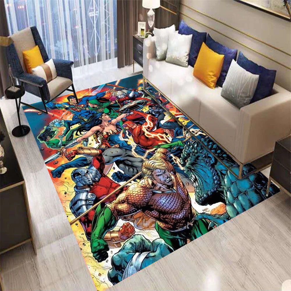 Navak Carpet Daily Picks Disney Superhero Marvel Avengers Cartoon Carpet Rug for Bedroom Living Room Home Sofa Decorationkids Floor Mat