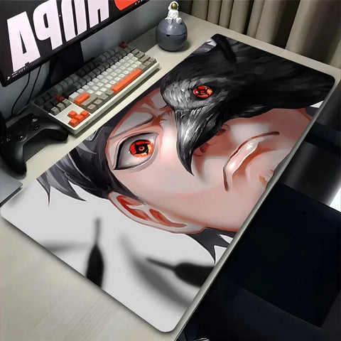 Navak Carpet Laptop Office Big Mouse Pad Anime Shisui U-Uchiha N-Narutos Mousepad Keyboard Gaming Non-slip Desk Mat PC Accessories Carpet Rug