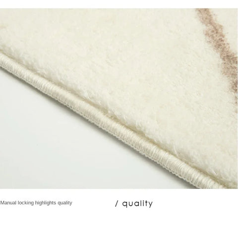 Navak Carpet Fluffy Soft Living Room Decoration Carpet Light Luxury Rugs for Bedroom Large Area Round Lounge Rug Home Study Thicken Plush Mat