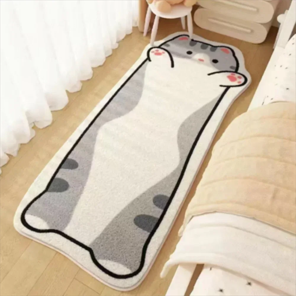 Navak Carpet Exclusive Picks Upgraded Material Funny Cartoon Bedroom Bedside Rug Living Room Bathroom Kitchen Non-slip Washable Carpet Mat Home Decor