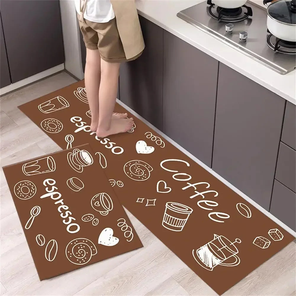 Navak Carpet Kitchen Carpet Mats for Floor Bedroom Living Room Long Bedside Area Rug Soft Washable Carpet Anti Slip Bathroom Entrance Doormat