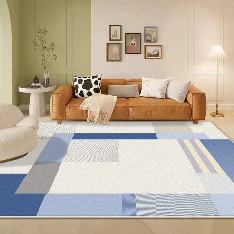 Navak Carpet Modern Ins Big Size Living Room Rugs Simple Style Antiskid Room Decor Bedroom Carpet Soft Washable Sofa Table Mat Easy Cleaning
