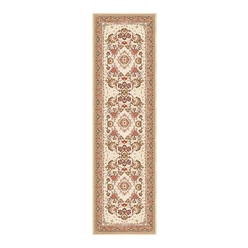 Navak Carpet Exclusive Picks Persian Style Cashmere Wash Back Rug Foldable Machine Washable Bedroom Rug Bedside Rug Hallway Aisle Rug Home Decor