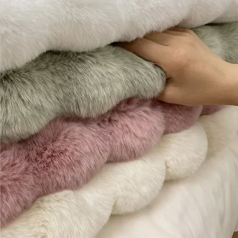 Navak Carpet Nordic Round Carpets for Living Room Plush Floor Mat  Soft Area Rugs  Bedroom Bedside Fluffy Mat Non Slip Shaggy Rug Room Decor