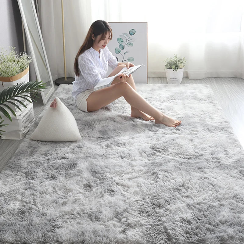 Navak Carpet Soft Shaggy Carpet Living Room Fluffy Children Rugs Large Beige Plush Area Rug for Bedroom Kids Room Nursery Modern Home Decor