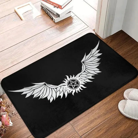 Navak Carpet Supernatural Floor Door Bathroom Kitchen Mat Anti-Slip Outdoor TV Wincherter Bros Doormat Garden Entrance Rug Carpet Footpad