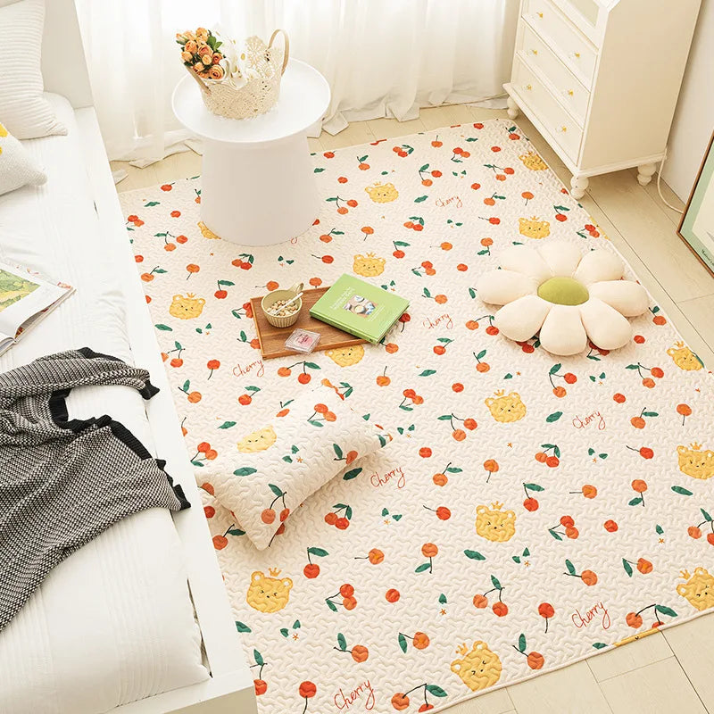 Navak Carpet Floor Mats Thickness Cotton Cushion Baby Crawling Carpets Nursery Bedroom Nap Mat Children's Play Rug Living Room Kid's Seat Pad