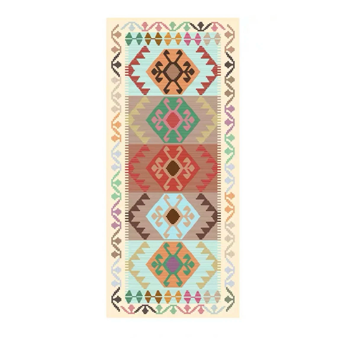 Navak Carpet Exclusive Picks Nordic Bohemian Carpet, High-end Bedroom Bedside Blanket, Light Luxury Living Room Anti-slip Mat, Home Decoration