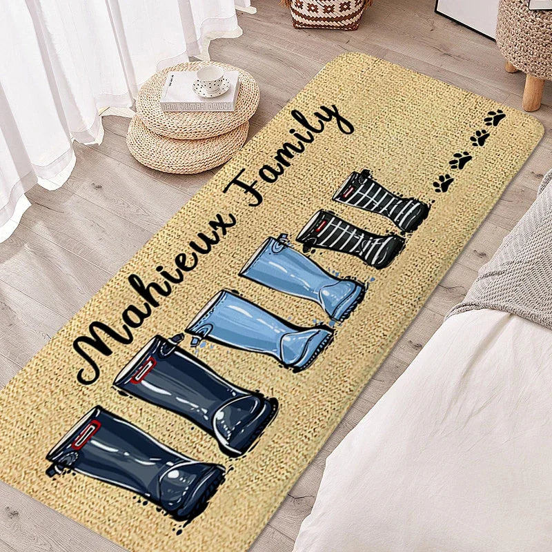 Navak Carpet Carpet for Bedroom Lovely Pet Foot Mat Cat Dog Entrance Doormat Custom Living Room Hallway Bathroom Rug Kitchen Accessories