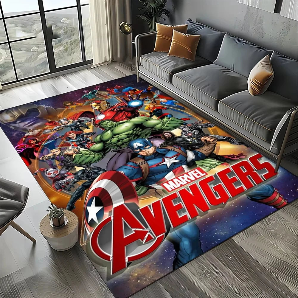 Navak Carpet Daily Picks 27 Style Cartoon Marvel SpiderMan Avengers Rug Carpet for Living Room Bedroom Home Decor Perfect Floor Mat for Any Space