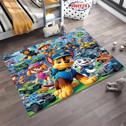 Navak Carpet 3D New Arrive Cute Dog Cartoon Carpet,Rug for Living Room Children's Bedroom Sofa Kitchen Doormat Decor,Kid's Non-slip Floor Mat