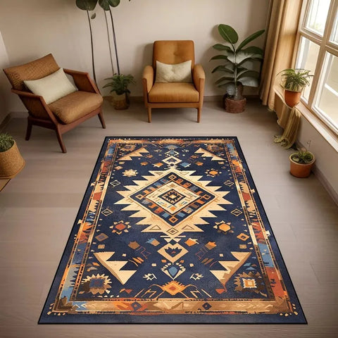 Navak Carpet Bohemian-Style Large Rug for Persian Living Room Lounge and Washable Bedroom Cloakroom Decor