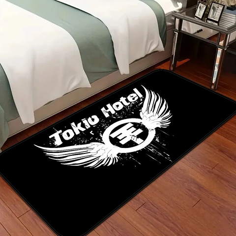 Navak Carpet Tokio Hotel Band printed Room Mats er Anti-slip Modern Living Room Balcony Printed Welcome Rug