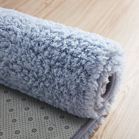 Navak Carpet Soft Lamb Wool Carpet For Children's Bedroom Foot Rugs Fluffy Plush Game Crawling Mat Balcony Cushion Home Decoration Pet Mats