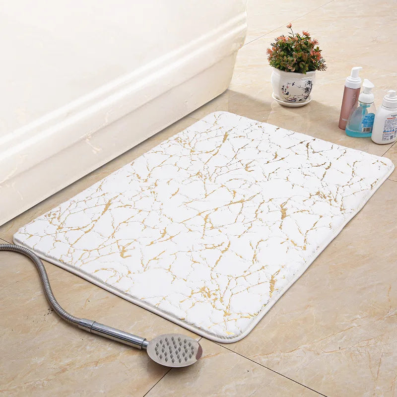 Navak Carpet Bath Mat Modern Living Room Area Small Rug Washable Bedroom doormat Bathroom Rectangle Non Slip Toilet Floor Faux Mat