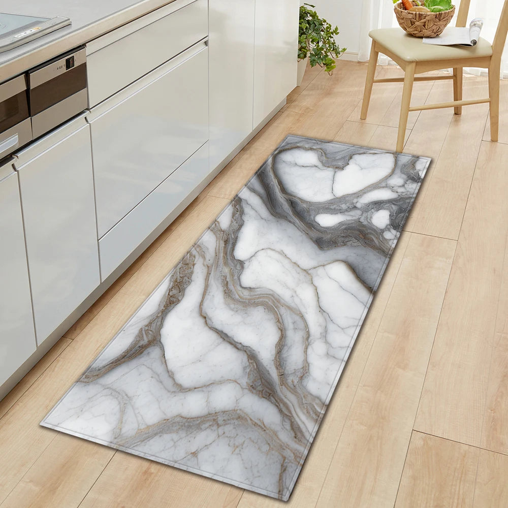 Navak Carpet Entrance Doormat Kitchen Mat House Bathroom Hallway Non-Slip Foot Rug Home Living Room Balcony Bedroom Floor Decoration Carpet