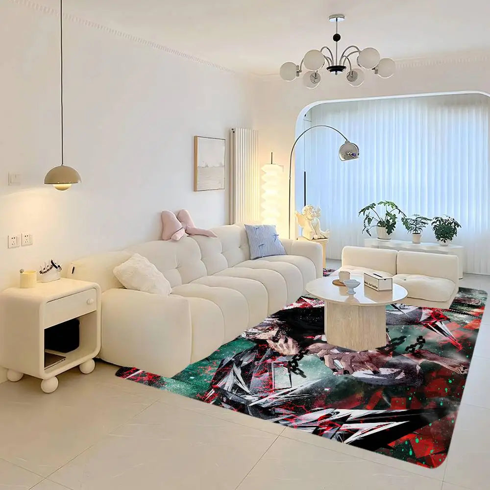Navak Carpet Tokyo Anime Ghoul Floor Mat er Anti-slip Modern Living Room Balcony Printed Bedside Mats