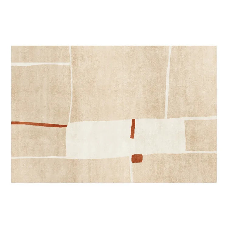 Navak Carpet Japanese Minimalist  Living Room Decoration Plush Carpet Soft Rugs for Bedroom Lounge Rug Non-slip Fluffy Mat Large Area Carpets