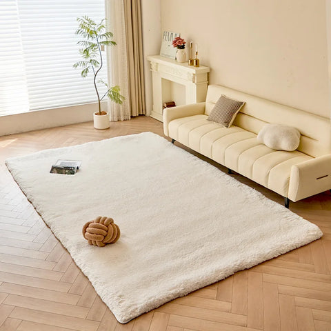Navak Carpet Soft Lamb Wool Carpet For Children's Bedroom Foot Rugs Fluffy Plush Game Crawling Mat Balcony Cushion Home Decoration Pet Mats
