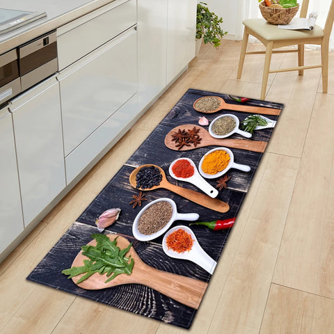 Navak Carpet Kitchen Mat Home Living Room Balcony Bedroom Floor Decor Foot Carpet House Bathroom Entrance Door Hallway Absorbent Non-slip Rug