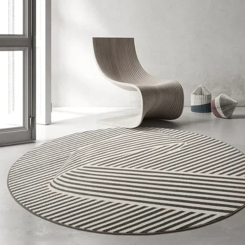 Navak Carpet Fluffy Soft Living Room Decoration Carpet Light Luxury Rugs for Bedroom Large Area Round Lounge Rug Home Study Thicken Plush Mat