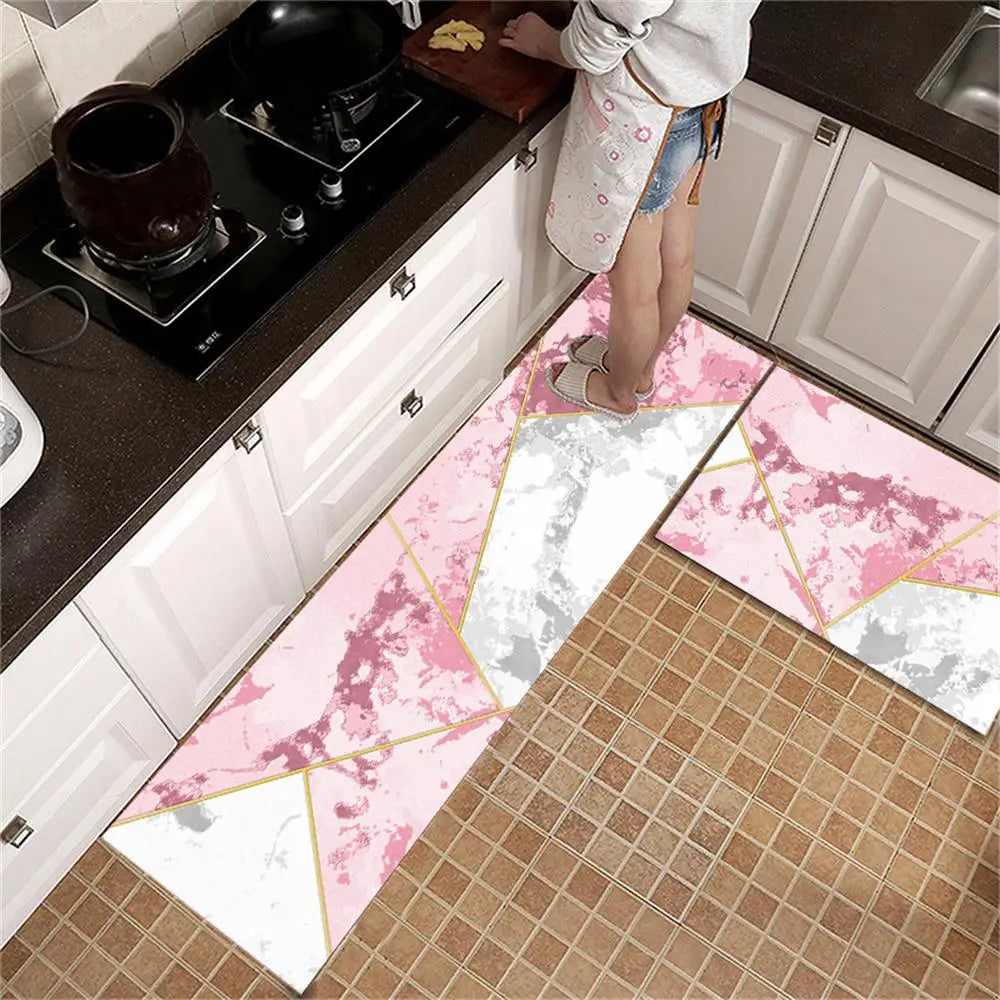 Navak Carpet Kitchen Rug Durable Home Entrance Doormat High-end Kitchen Mats for Floor Waterproof House Hold Washable Non-slip Large Carpet