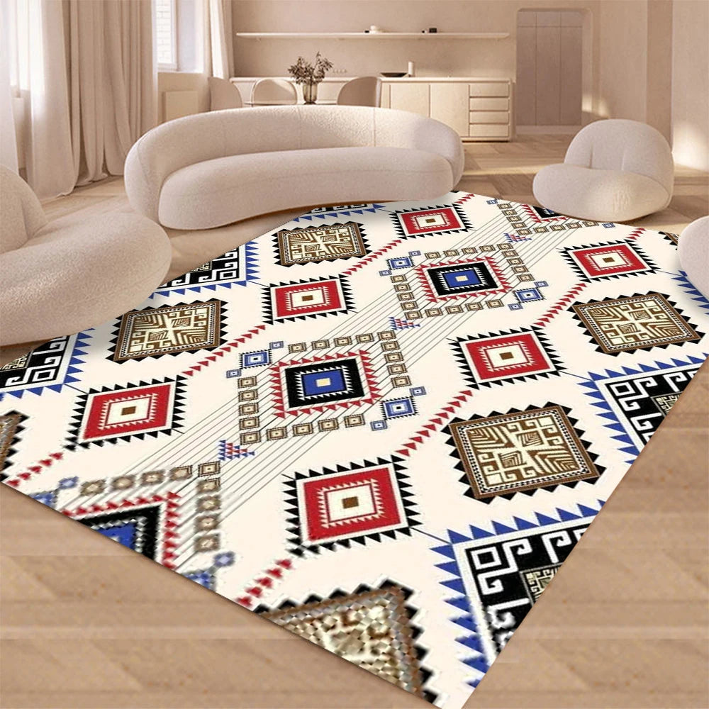 Navak Carpet Daily Picks Disney Living Room Carpet Persian Style Art Tea Room Carpets Soft Washable Balcony Rug Luxury Retro Bedside Rugs Tapis