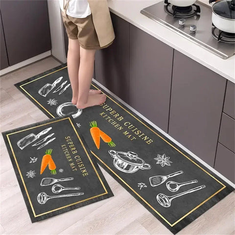 Navak Carpet Kitchen Carpet Mats for Floor Bedroom Living Room Long Bedside Area Rug Soft Washable Carpet Anti Slip Bathroom Entrance Doormat
