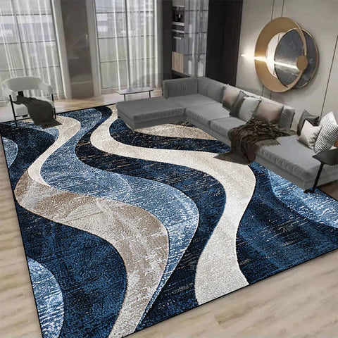 Navak Carpet Modern Abstract Carpets for Living Room Large Area Decoration Parlor Sofa Floor Mats Washable Bedroom Rug Anti-slip Kitchen Mat
