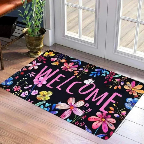 Navak Carpet 1PC Lemon Pattern Kitchen Rugs Non-Slip Door Mats Pop arts design Living room Rugs Bath Mat Carpet for Home Sink Laundry Decor