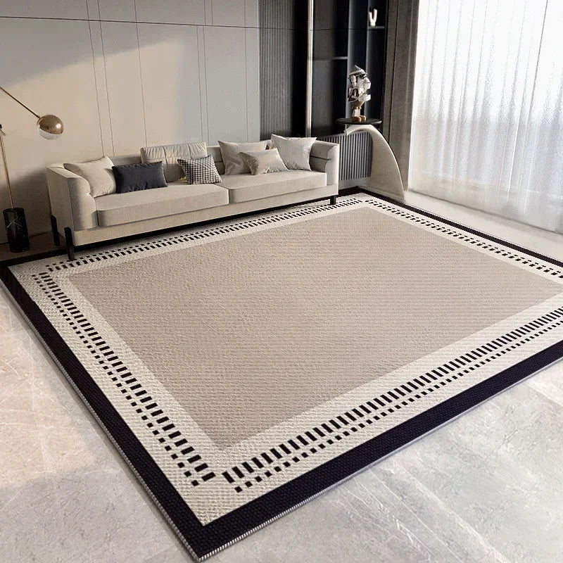 Navak Carpet Exclusive Picks Creme Style Bedroom Carpet Simply Bed Table Cushion Rug Light Luxury Living Room Full Sofa Coffee Home Decoration