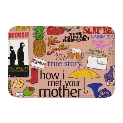 Navak Carpet Daily Picks Intervention How I Met Your Mother Front Floor Door Entrance Mat Outdoor TV Show Bath Kitchen Doormat Toilet Carpet Rug