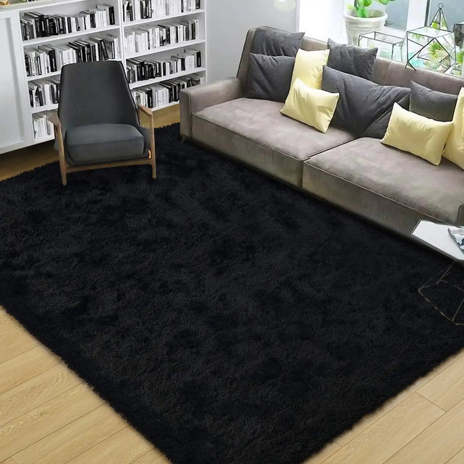 Navak Carpet Fluffy Rugs for Bedroom Fuzzy Area Rugs for Living Room Soft Kids Carpet Non Slip Rugs for Hardwood Floors Room Decor